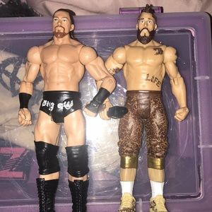 Wwe Action figures Enzo Amore And Big Case